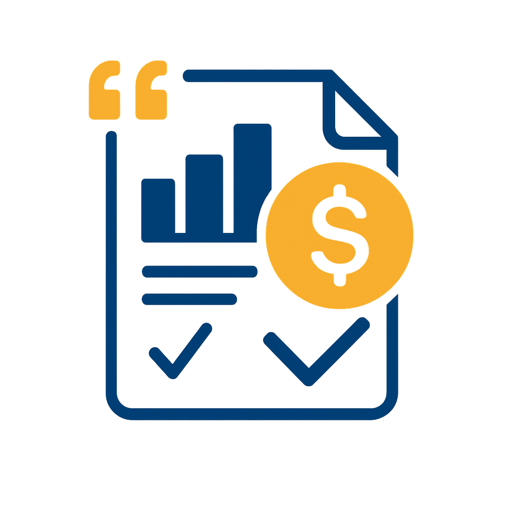 Hire quoting and sales screen in Hire It Out